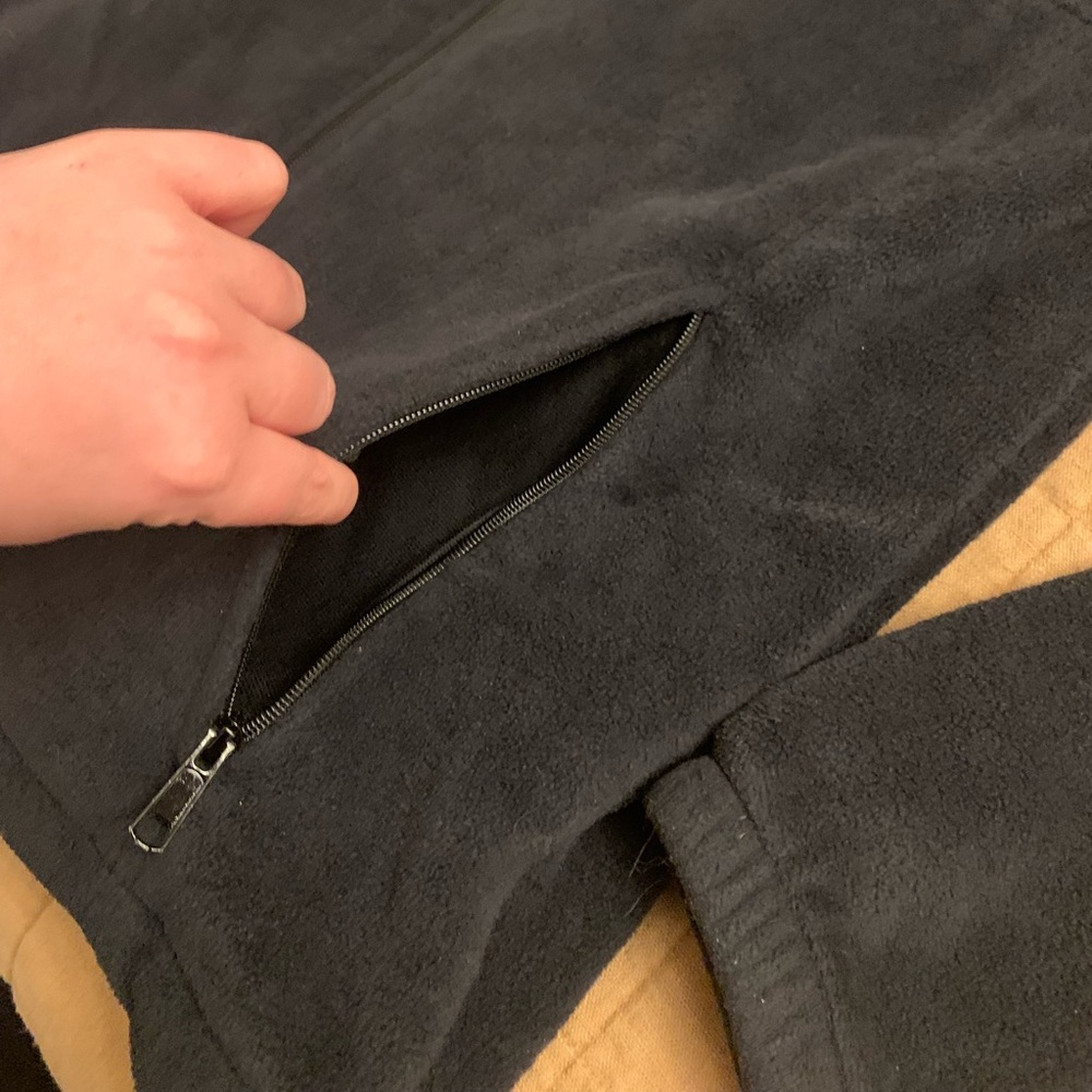 *DONATED* Ultra Soft Fleece Zip-up - Picture 3 of 9